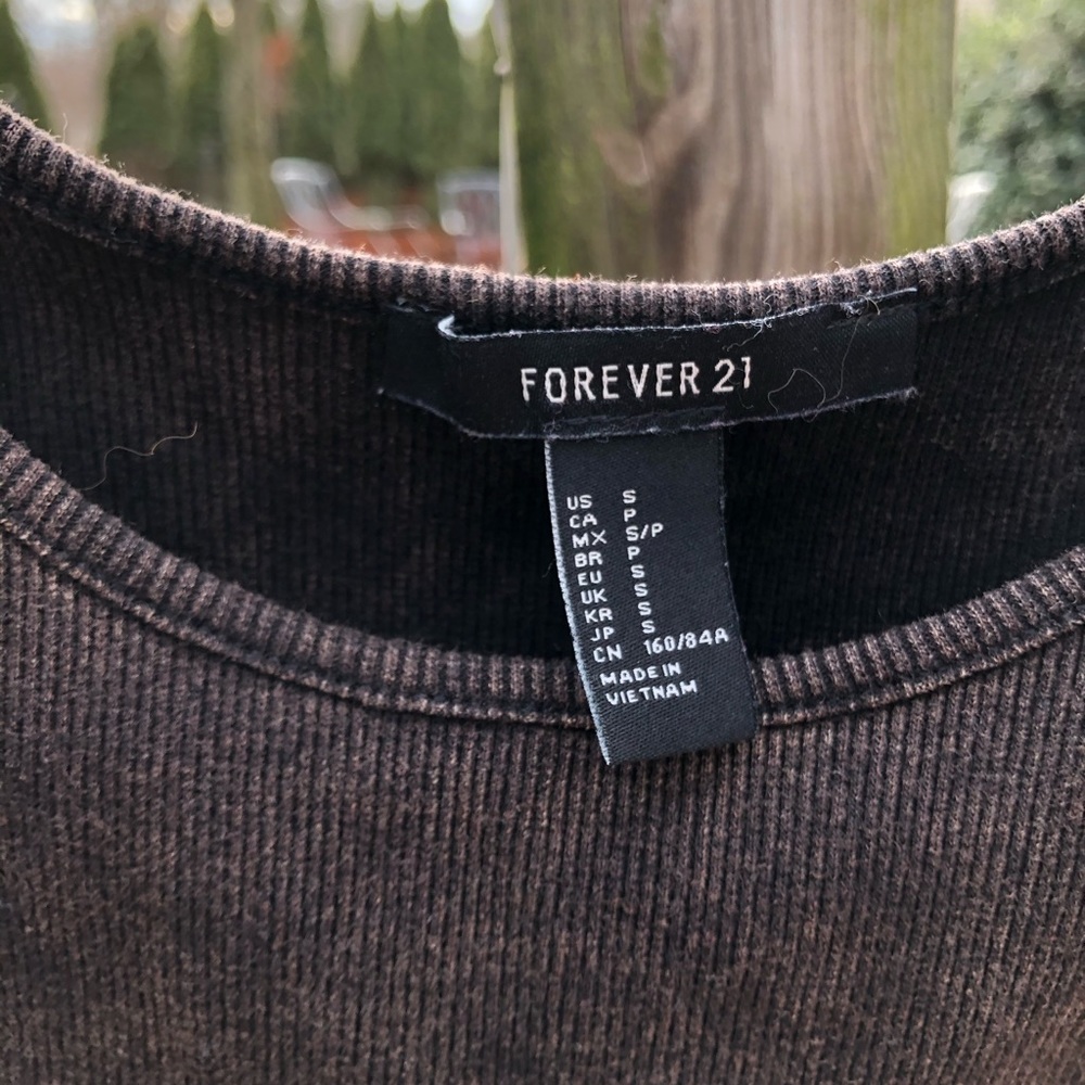 Two Black-ish Tanktops